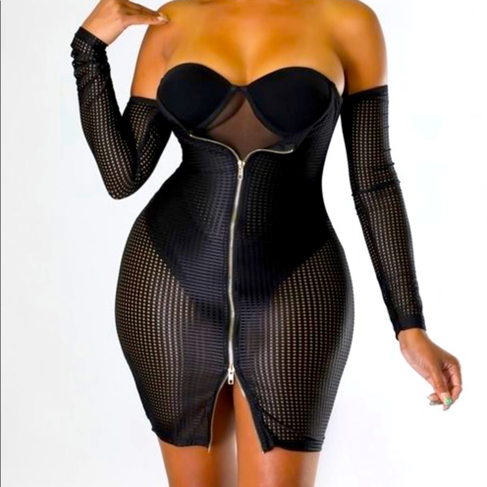 Black Mini Dress